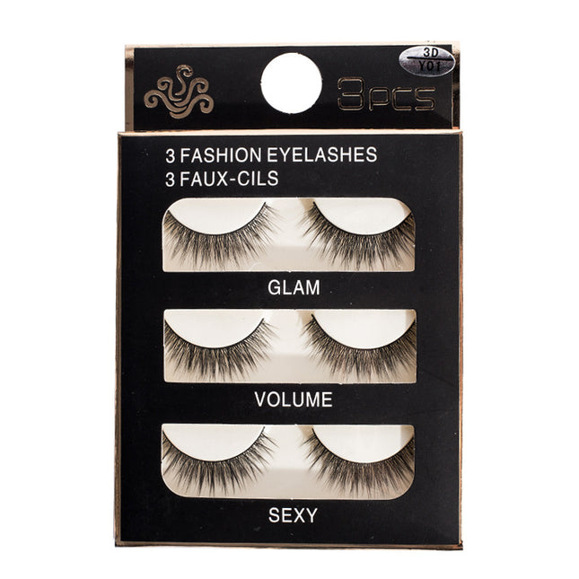 3DFalse Eyelashes Daily Natural Simulation Light Makeup