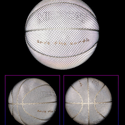 Glowing Luminous Fluorescent Basketball Night Game Basketball