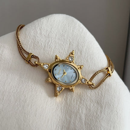 Octagonal Star Retro Art Watch