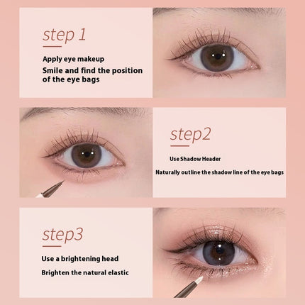 Stereoskopiese Star Eyes Dubbelkop Sywurm Pen