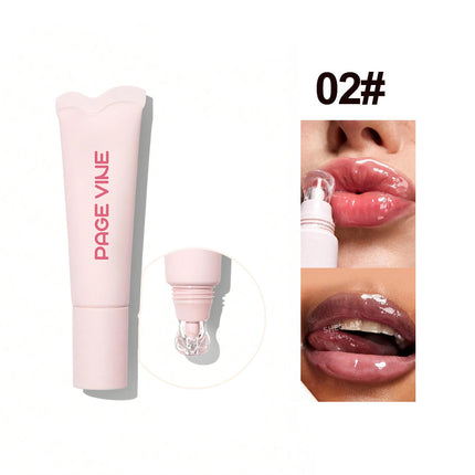 4-kleur Glansende Lipbalsem Bevogtigende Afskilferende Vel Langdurige Bevogtigende Lipglans Vroue Kosmetika