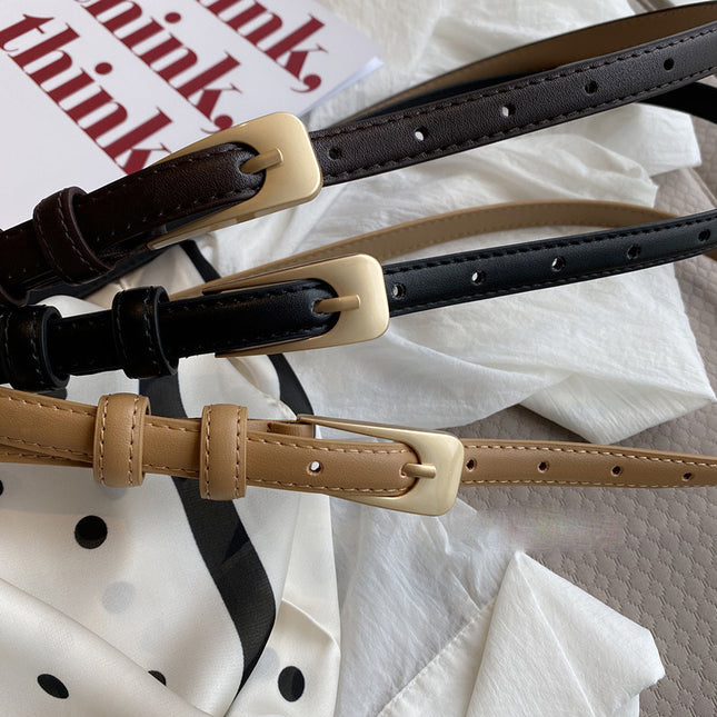 Jeans Strap Retro Thin Women