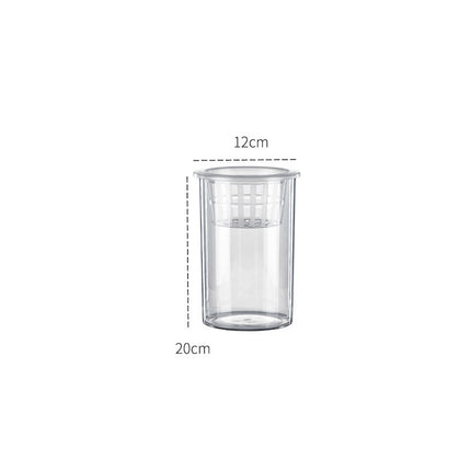 Living Room Micro Landscape Desktop Ecological Pot Transparent Plastic Creative Decoration Fish Tank