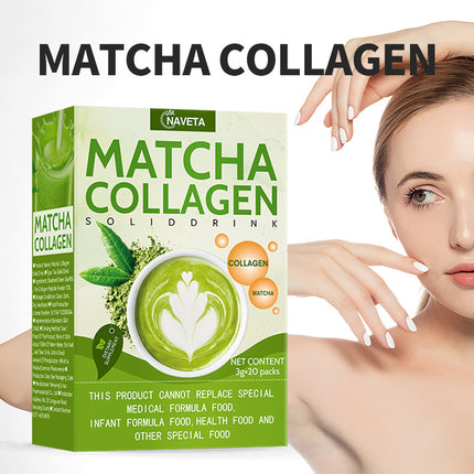 Glutation Kollageen Matcha Poeier