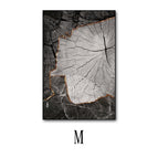 M / 50x 70 Gold Frame Canvas