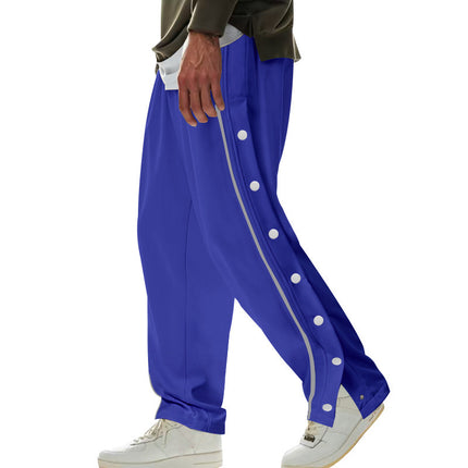 Basketball Breasted Tear And Pull Sports Casual Sweatpants