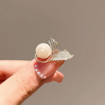 Small Bow  High-end Corset Sewing Free Shirt Anti-exposure Button