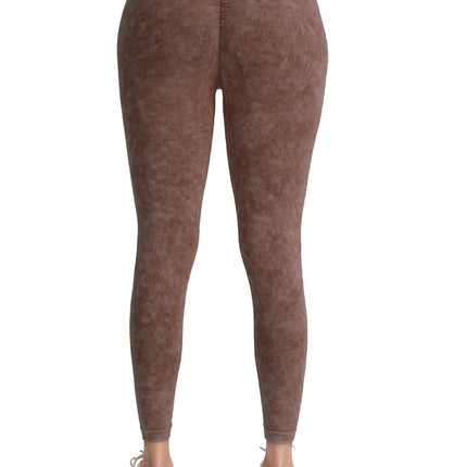 2 Pieces High Waist V Back Yoga Pants Tummy Control Running Workout Tight