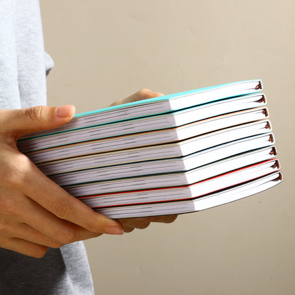 A5-grootte Slank Leer Weekbeplanner
