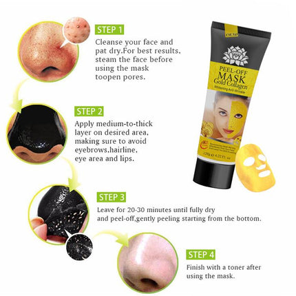 Gold Collagen Peel off Mask