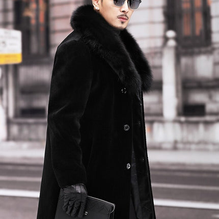 Men's fur coat