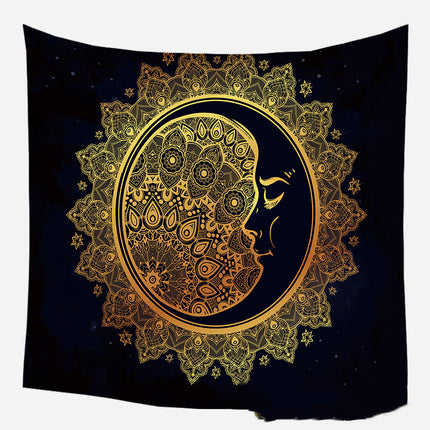 European medieval decorative hanging cloth