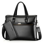 Black with handbag