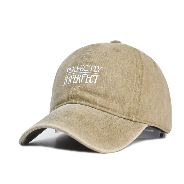 Washed Cotton Printed Hat Old Dad Hat