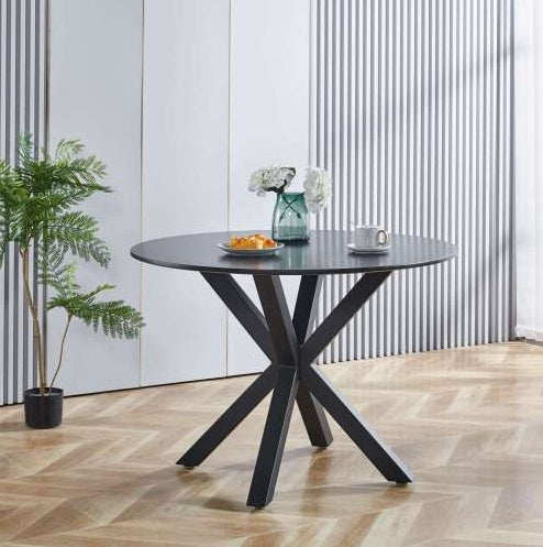 Veselbord Swart Eettafel