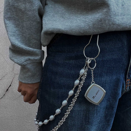 Metaal Pêrel Middelketting Mansbykomstighede Broekrits
