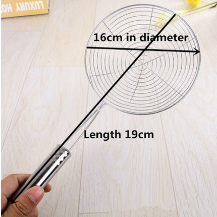 Multi-functional Oil Food Folder Kitchen Accessories Stainless Steel Fried Food  Oil Scoop
