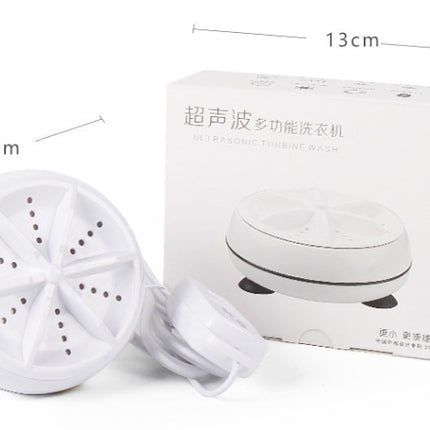Mini Portable Ultrasonic Washing Machine Prevent Winding