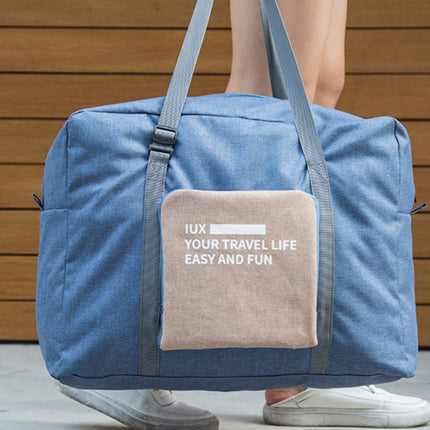 Large Capacity Foldable Travel Bag Nylon Waterproof Gym Duffel Bag Folding Traveling Clothes Storage Organizer