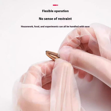 Dishwashing Waterproof Oil-proof Extended Disposable Gloves