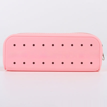 Student Cute Silicone Hole Pencil Case