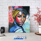 E / 40x50cm / No frame