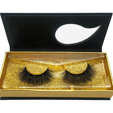 Three-dimensional multi-layer thick makeup false eyelashes