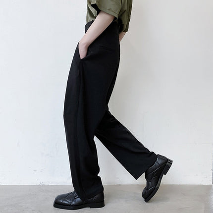 Men's Straight Tube High Waist Harem Trousers