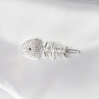Silver fish bones