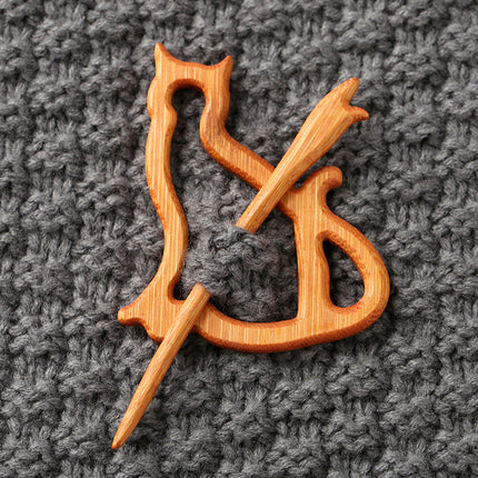 Houtdier-uitkerf-borsspeldgeskenk