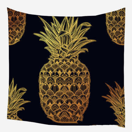 European medieval decorative hanging cloth