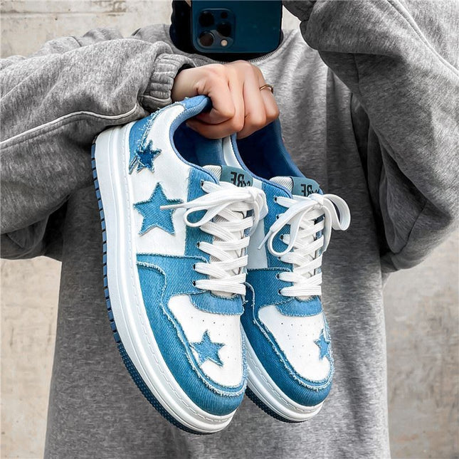 New Summer Casual Versatile Hight Increasing Board Shoes Men