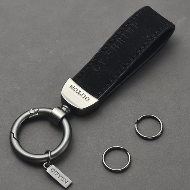 Car Key Ring Genuine Leather Pendant