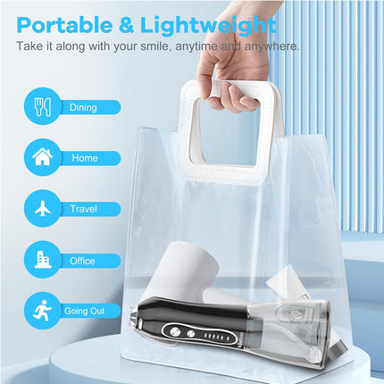 Water Dental Flosser Tandeplukker Draagbare Mondspoeler Met 5 Modes IPX7