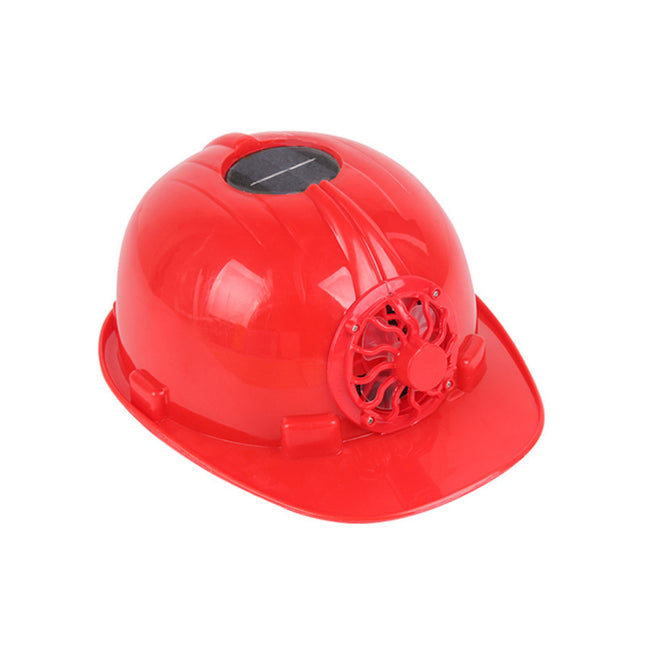 ComfyWorker Tm  Solar Fan Helmet