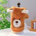 Round Bear Hoodie / L