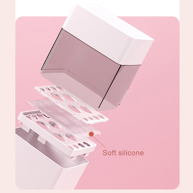 Inverted Makeup Brush Storage Bucket Dressing Table Eyeliner Powder Brush Eyebrow Pencil Lipstick Storage Box