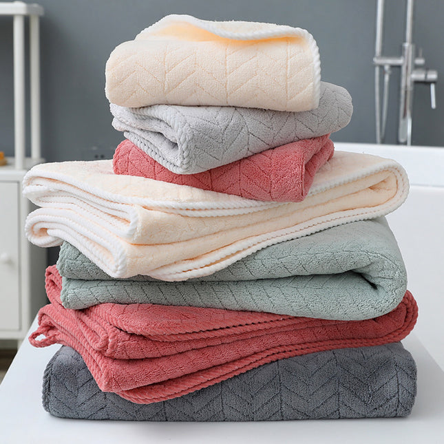Koraalvlies Badhanddoek Verdikkende Handdoek Absorberend