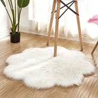 white / 45x45 plum blossom