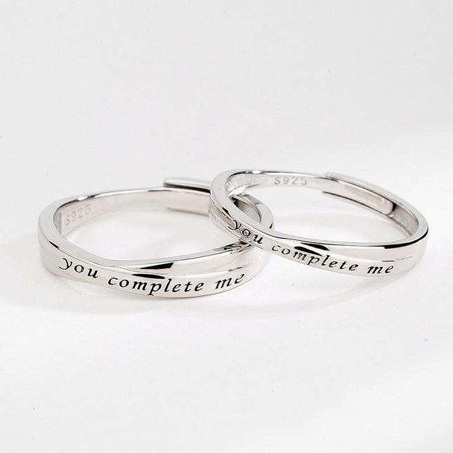 S925 Sterling Silwer Paarringe
