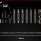 6tubes 106 cm