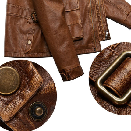 New men's leather clothing