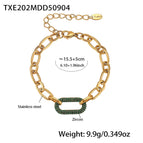 Golden Green Zircon / Bracelet