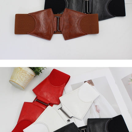 Versatile Fashion Stretch Women's Tension Adjustment Wide Waist Seal