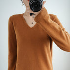 Caramel V Neck / L