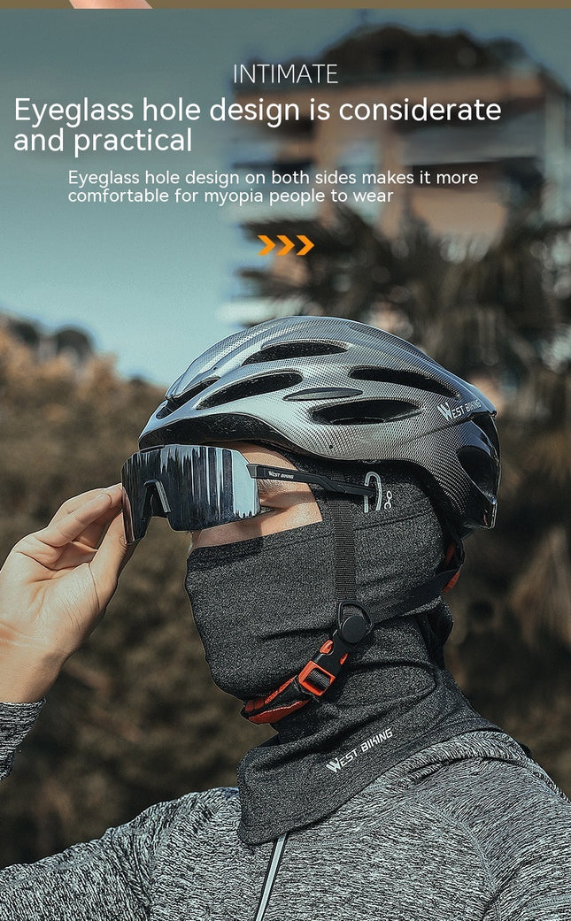 Thermal Headgear Fleece Cycling Mask With Eyehole