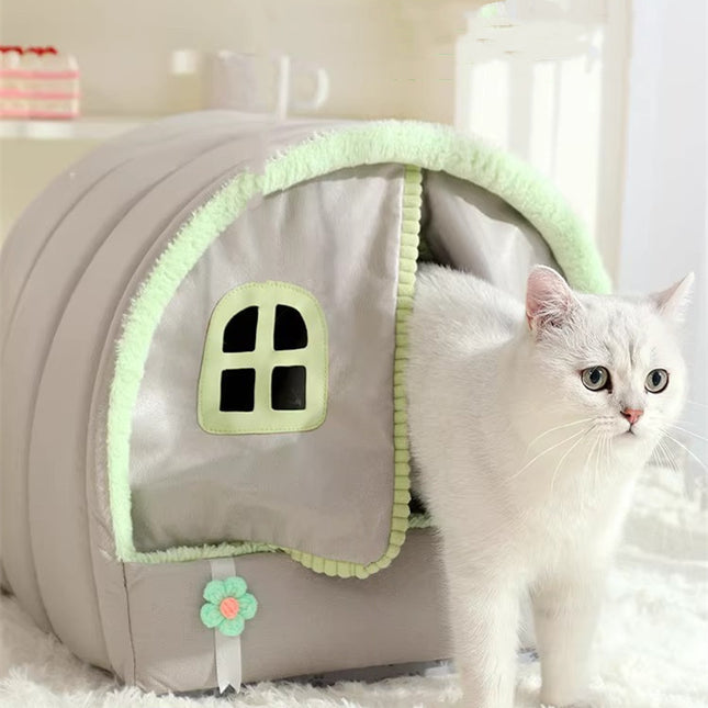 Four Seasons Universal Pet Closed Warm Cat Nest