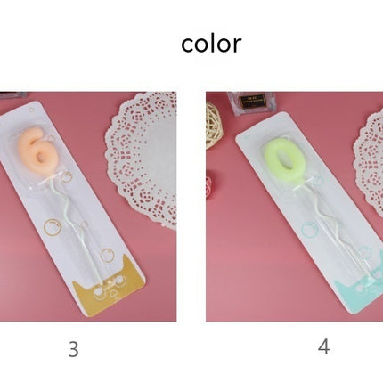 Rotating Balloons Digital Candles Birthday Candles