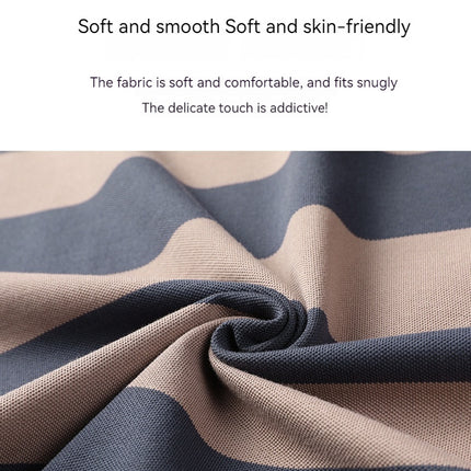 Men's Polo Shirt Short-sleeved Lapel T-shirt 2024 Striped Business Casual Lead Basic All-matching