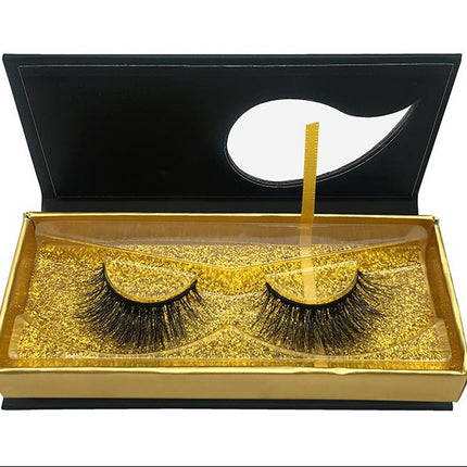 Three-dimensional multi-layer thick makeup false eyelashes